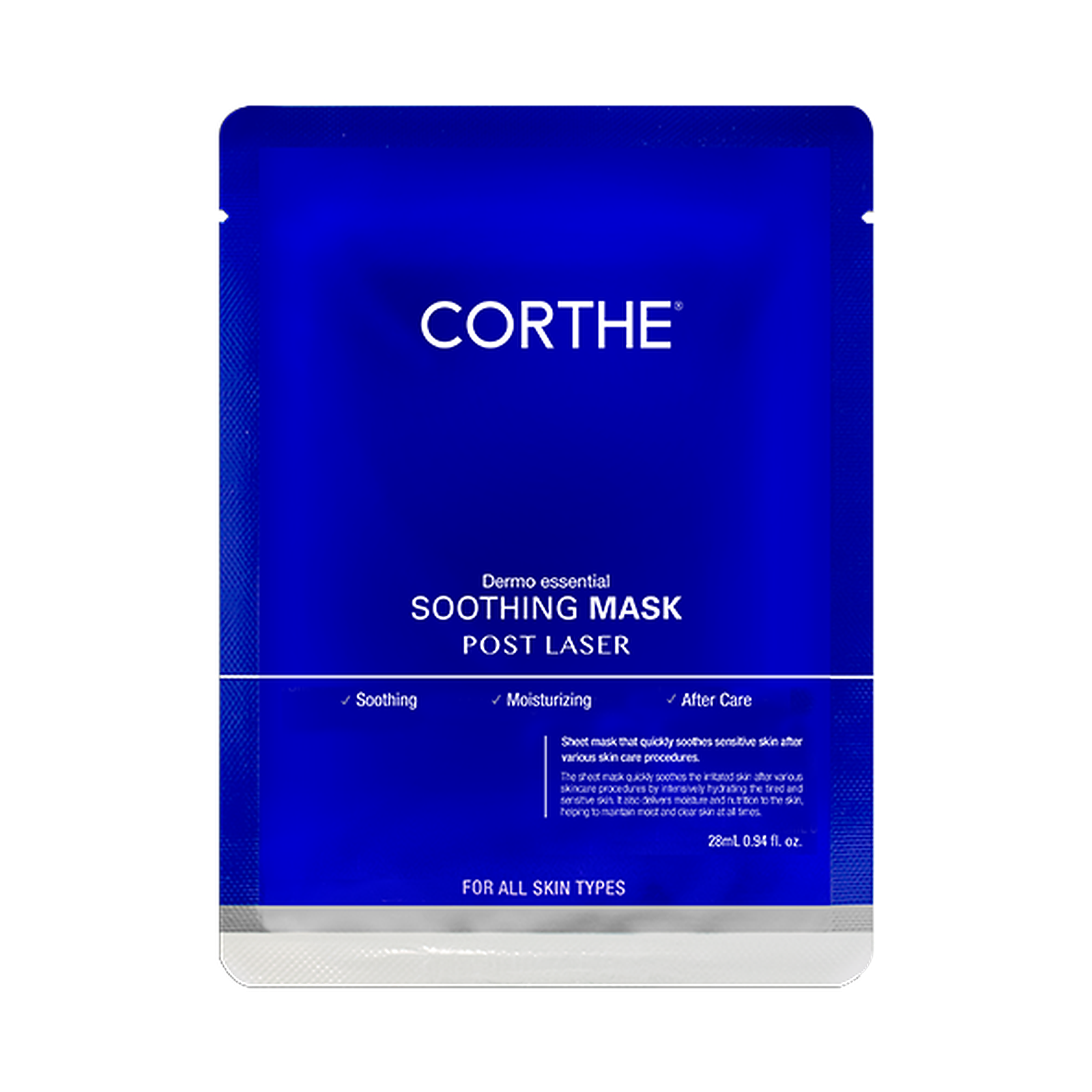 CORTHE Dermo Essential Soothing Mask 28ml x 10pcs product image
