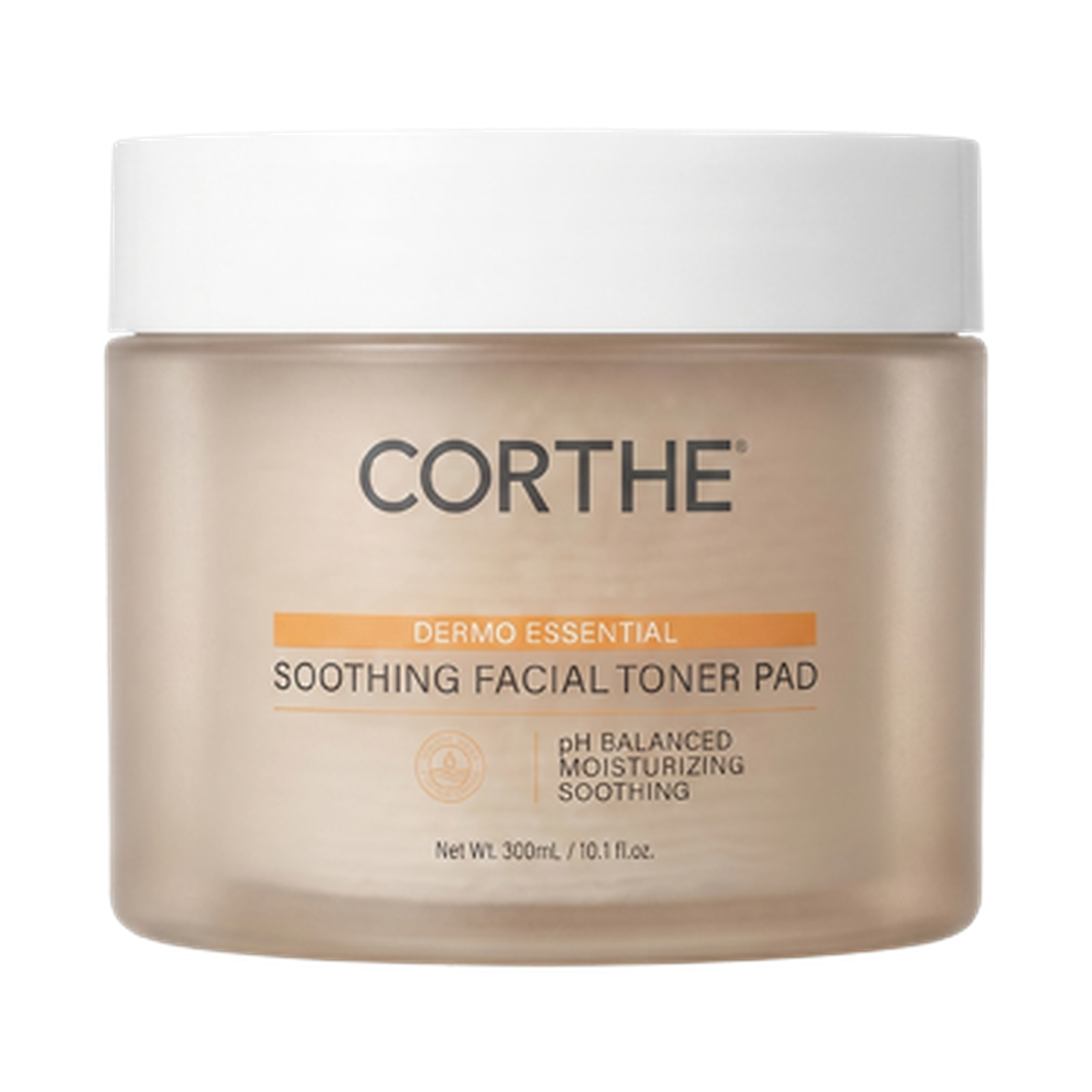 CORTHE Dermo Essential Soothing Facial Toner Pads 90pads product image