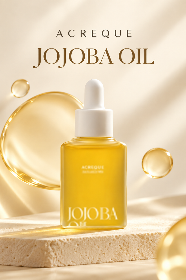 ACREQUE Jojoba Oil — identity-only product graphic