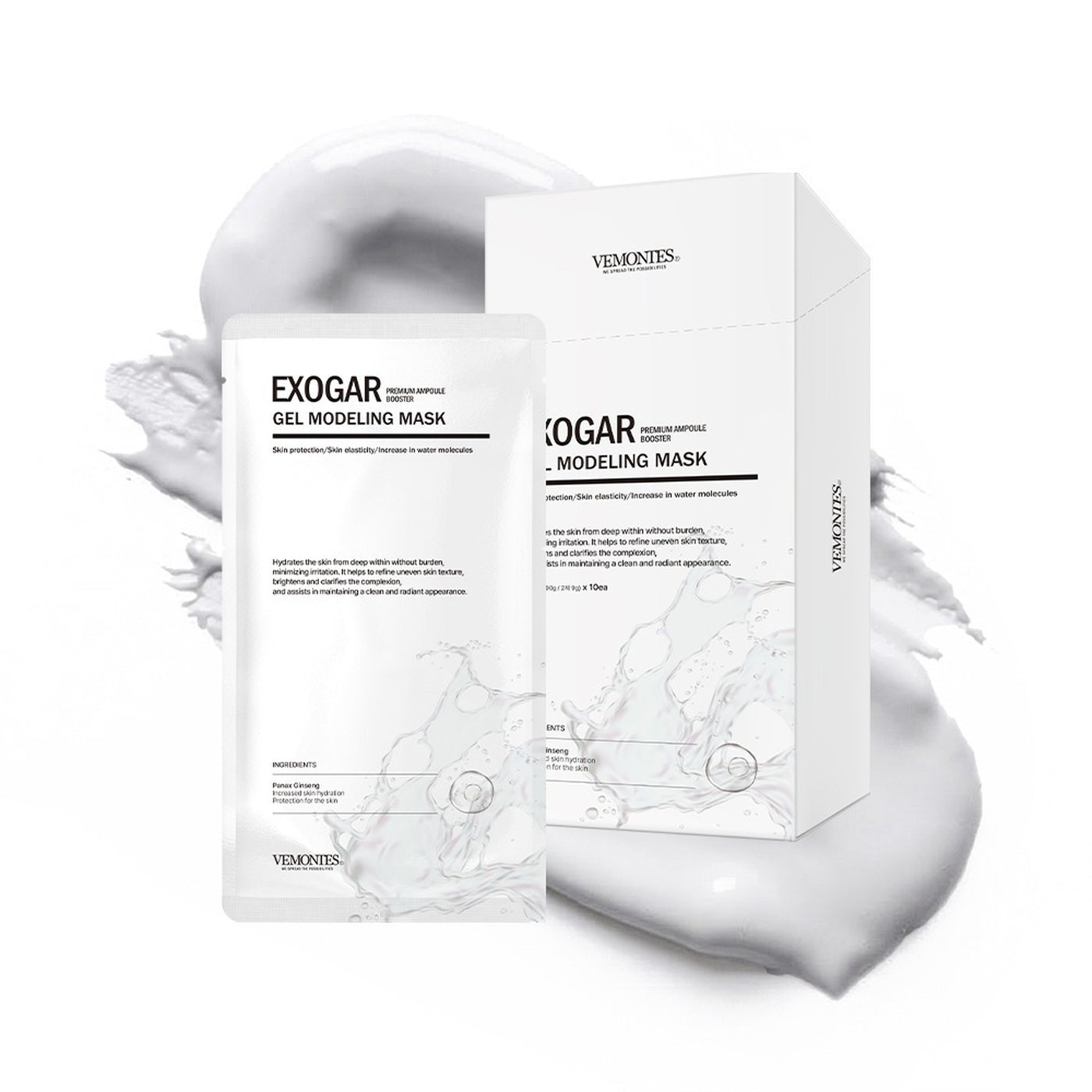 VEMONTES Exoga Modeling Mask Pack Step 1 90g / Step 2 9g x 10ea Hauptbild