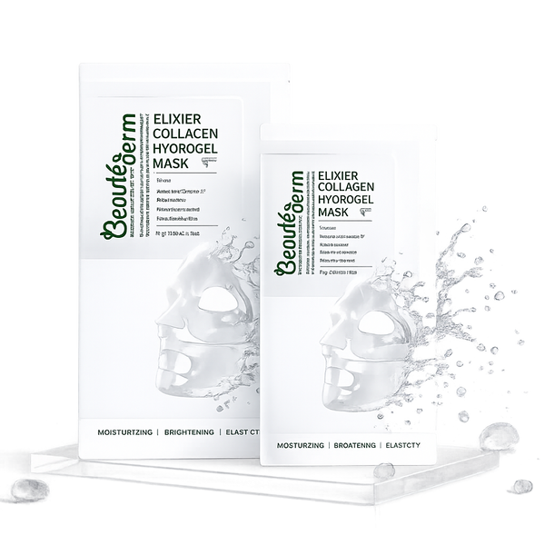 ( BOGO/1+1 )Beautederm Elixier Collagen Hydrogel Mask 5ea