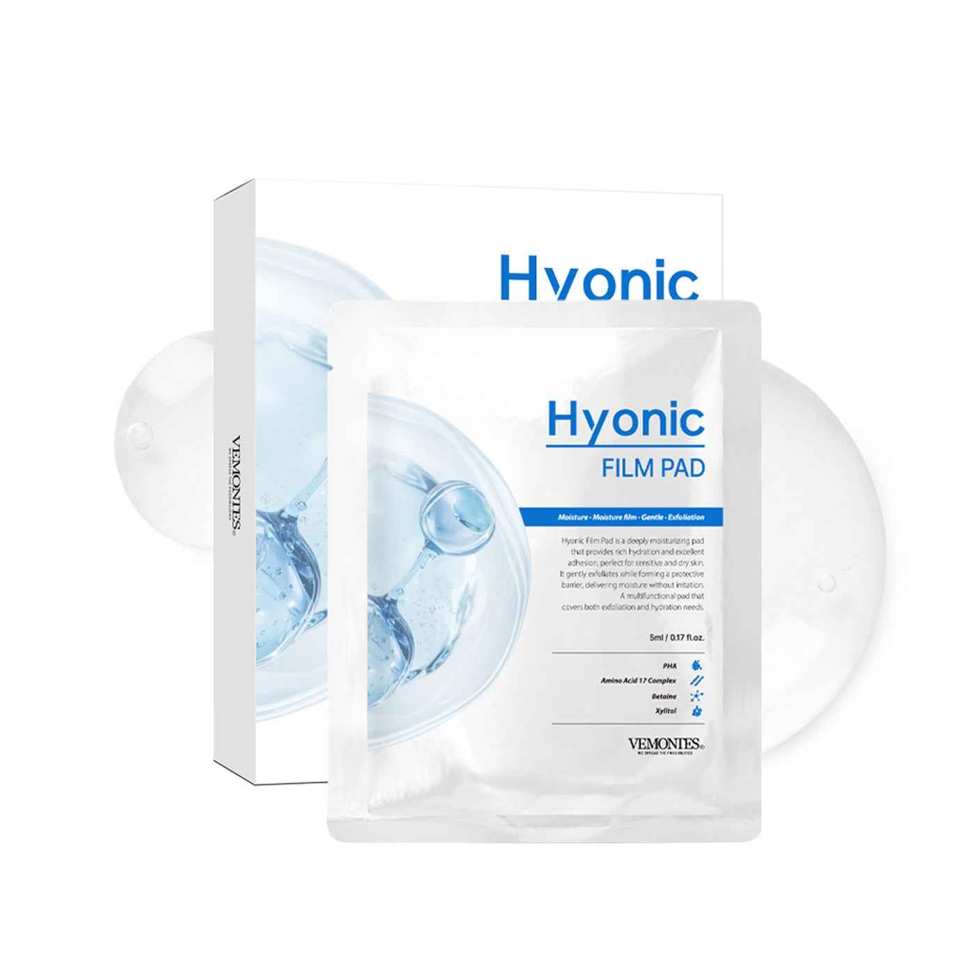 VEMONTES Hyonic Film Toner Pad 5ml x 20ea Hauptbild