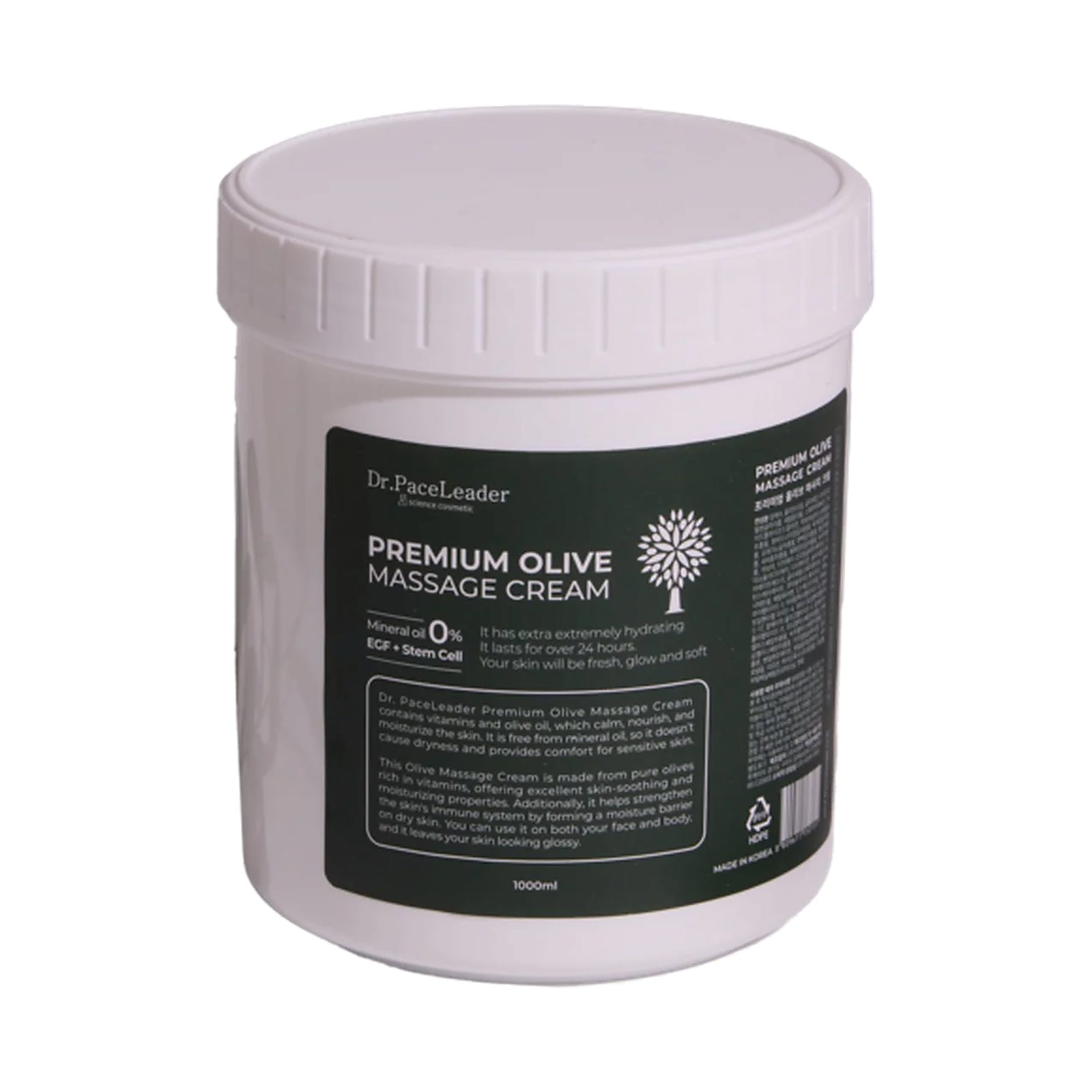 Dr.PaceLeader Premium Olive Massage Cream (1000ml) product image