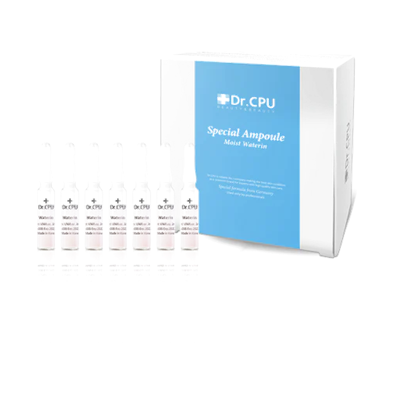Dr.CPU Moist Waterlin Special Ampoule 100pcs product image Gambar utama produk