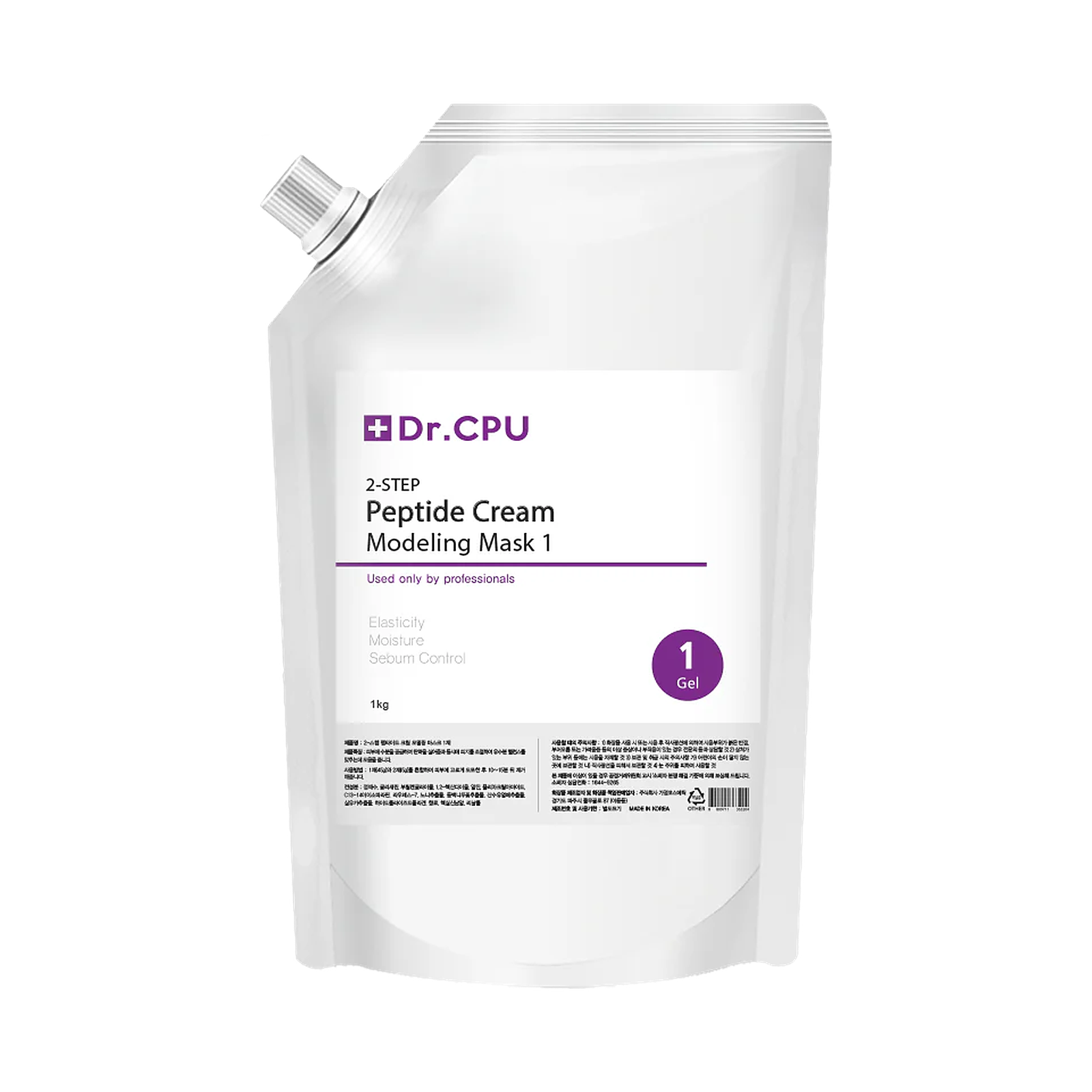 Dr.CPU 2-Step Peptide Cream Modeling Mask 1kg product image