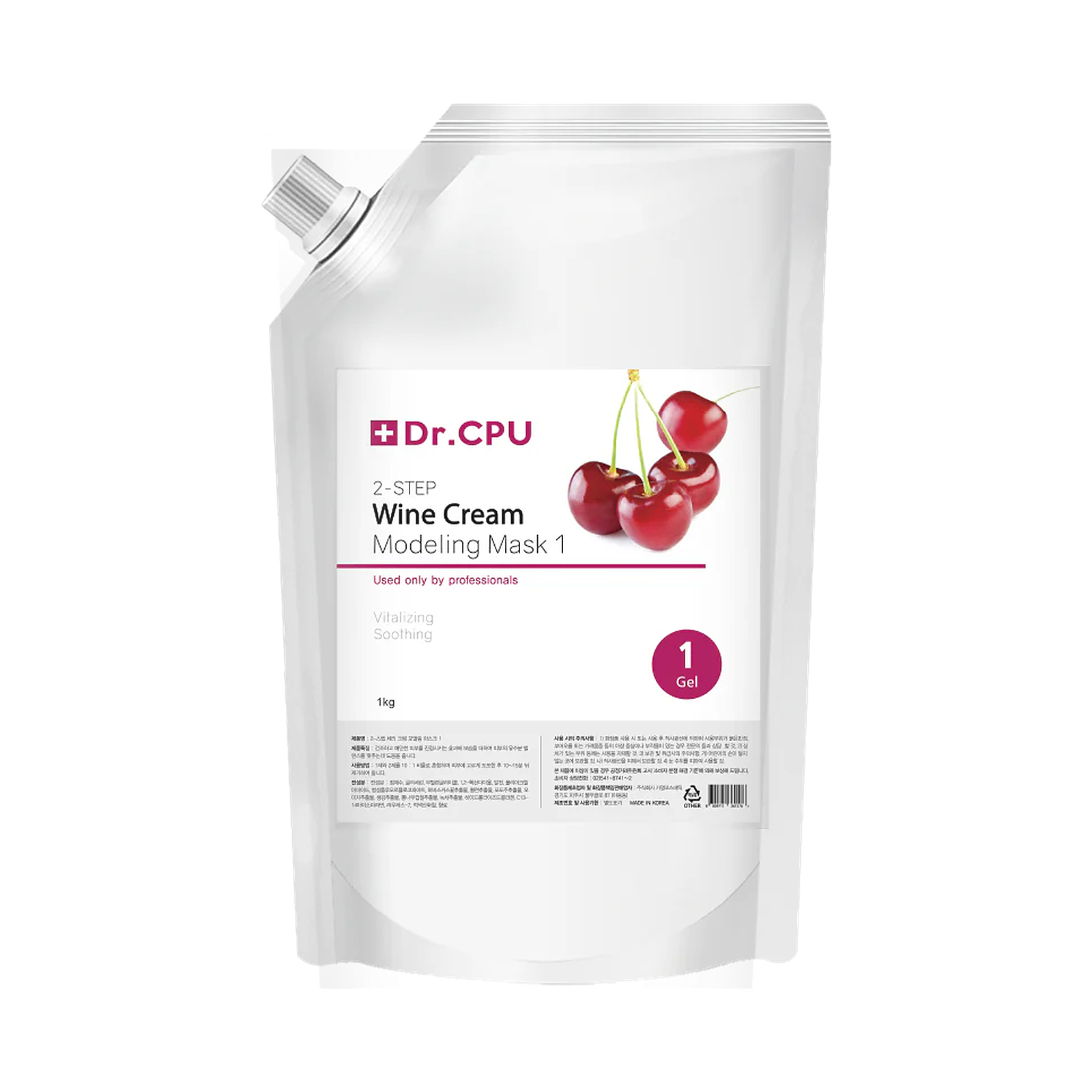 Dr.CPU 2-Step Cherry Cream Modeling Mask 1kg product image الصورة الرئيسية