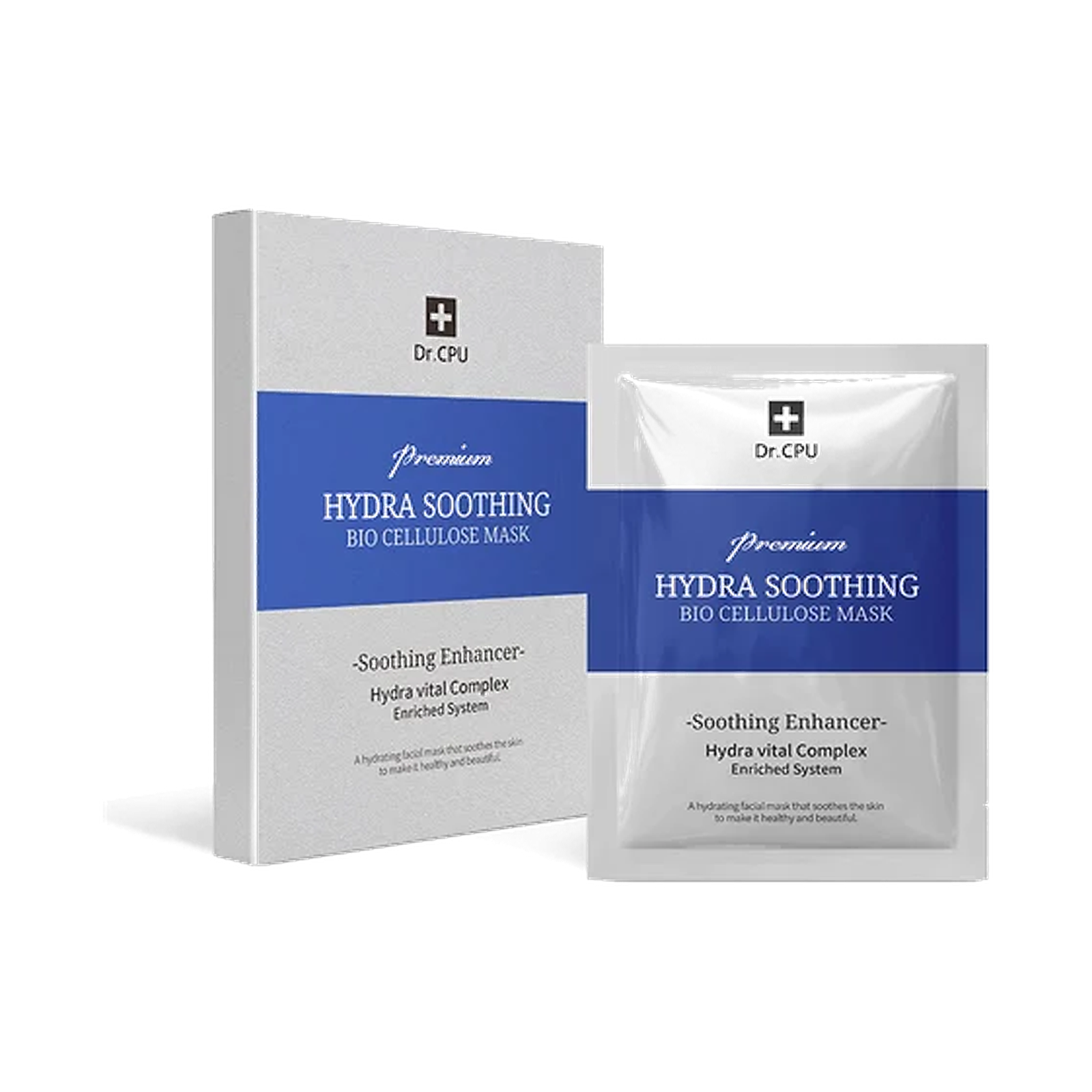 Dr.CPU Hydra Soothing Bio Cellulose Mask 1box product image Imagen principal del producto