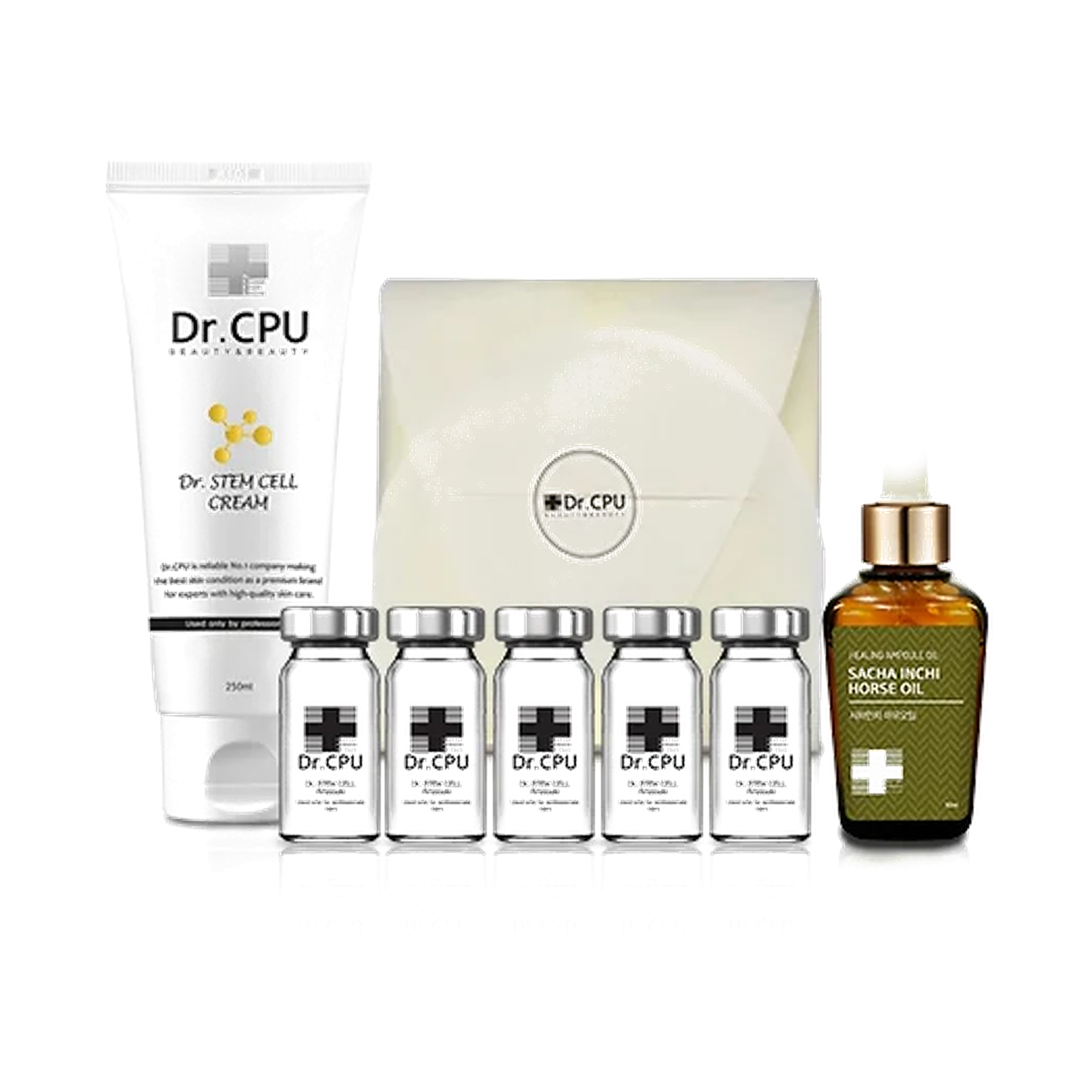 Dr.CPU 4-Stem Gold Skin Set product image الصورة الرئيسية