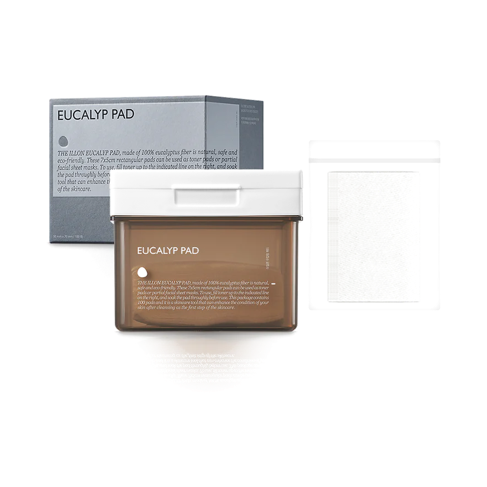 The iLLON Eucalyp Pad 100 Pads product image Imagen principal del producto