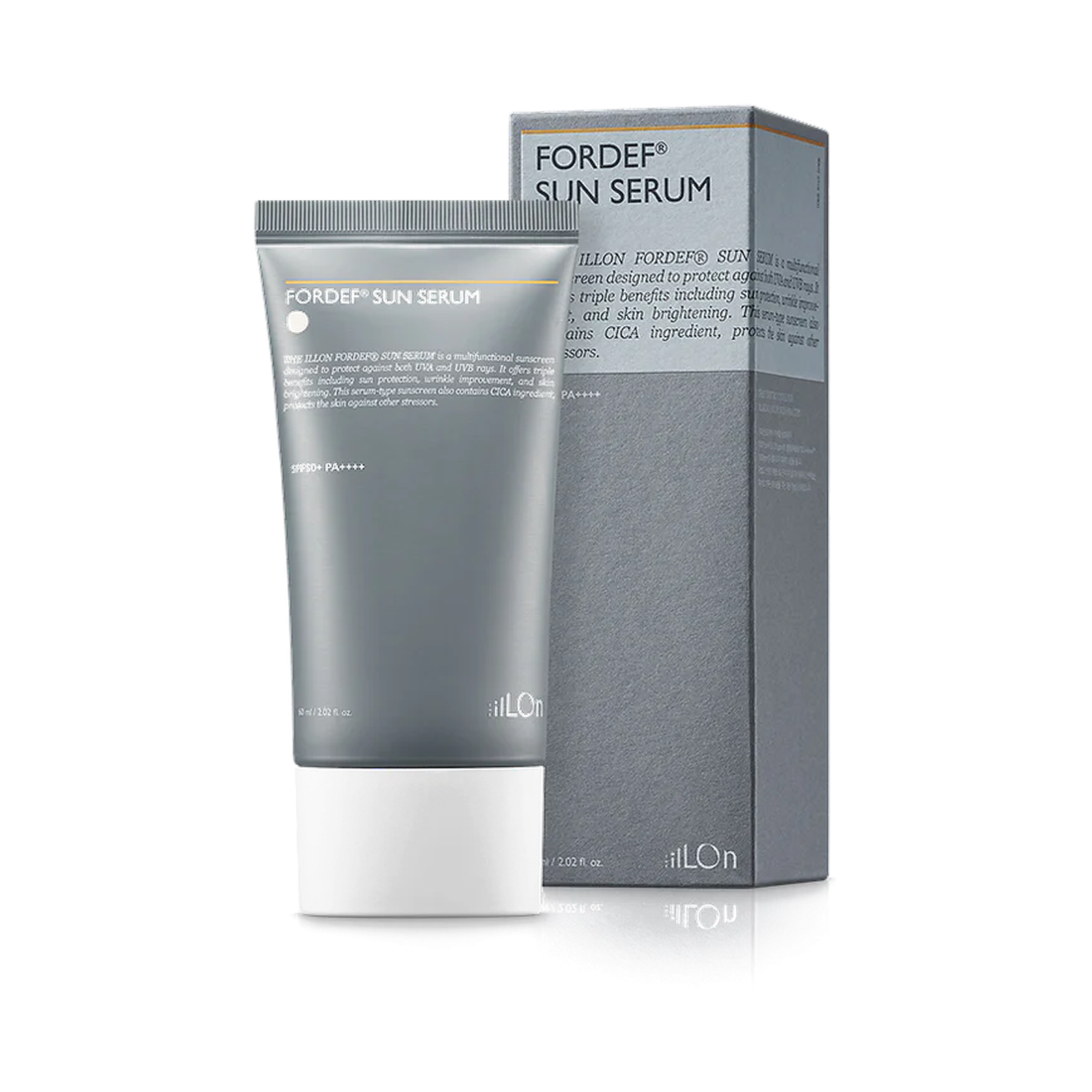 The iLLON FORDEF Sun Serum SPF50+ PA++++ 60ml product image