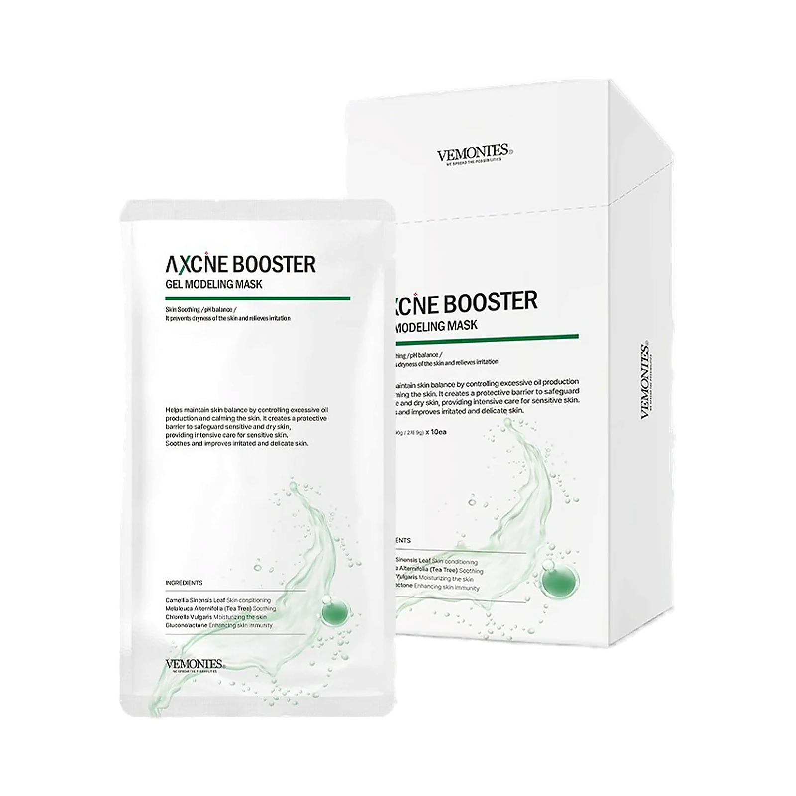 VEMONTES AXCNE Modeling Mask Pack Step 1 90g / Step 2 9g x 10ea product image