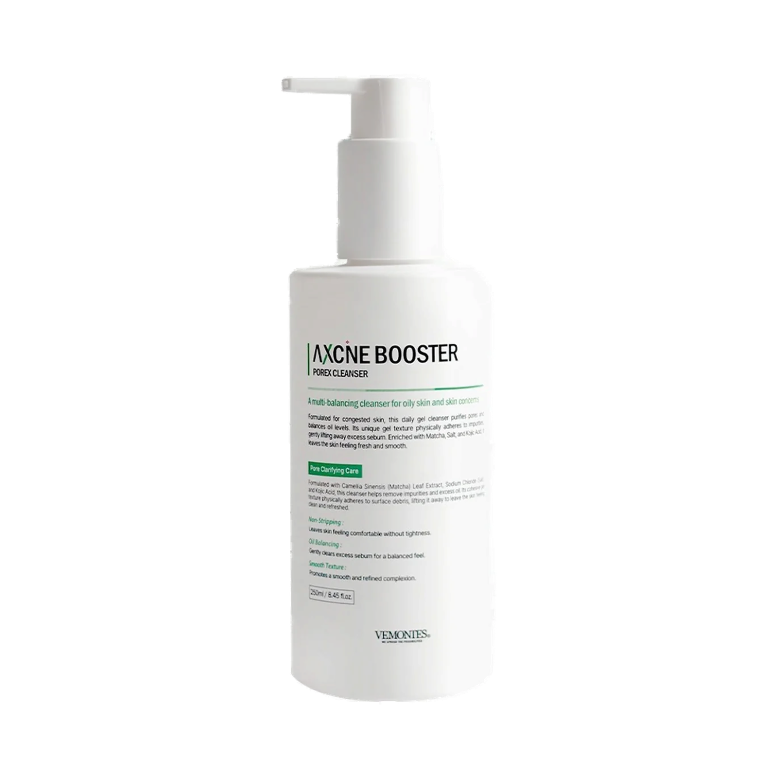 VEMONTES AXCNE Booster Porex 250ml product image Imagen principal del producto