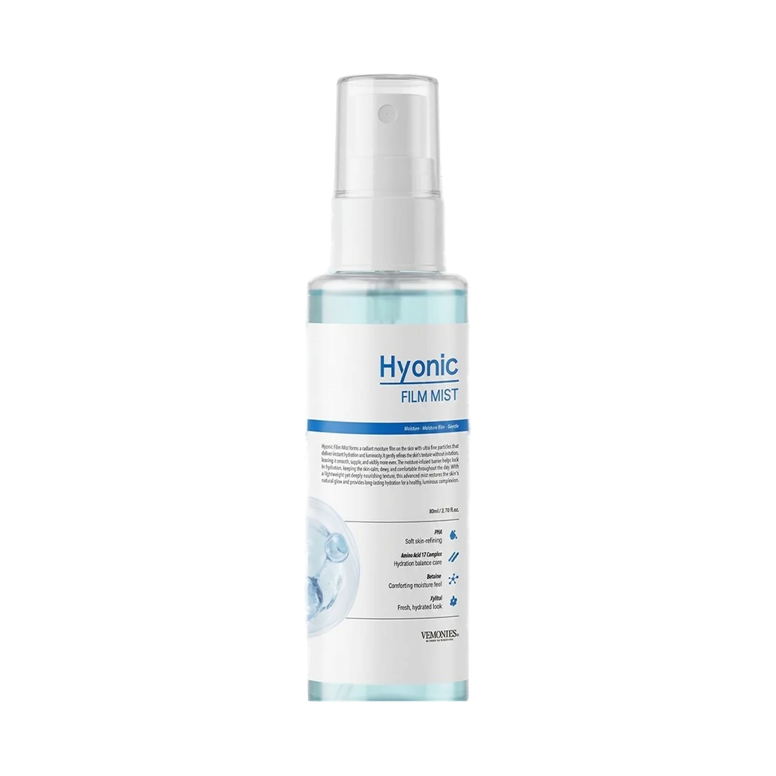 VEMONTES Hyonic Film Mist 80ml product image