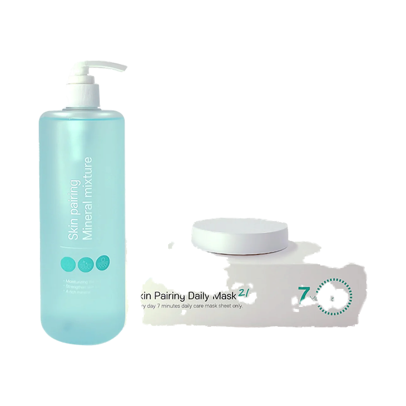 SSEDAM Skin Pairing Daily Mixture + Daily Mask Set 500ml + 21ea product image รูปสินค้าหลัก