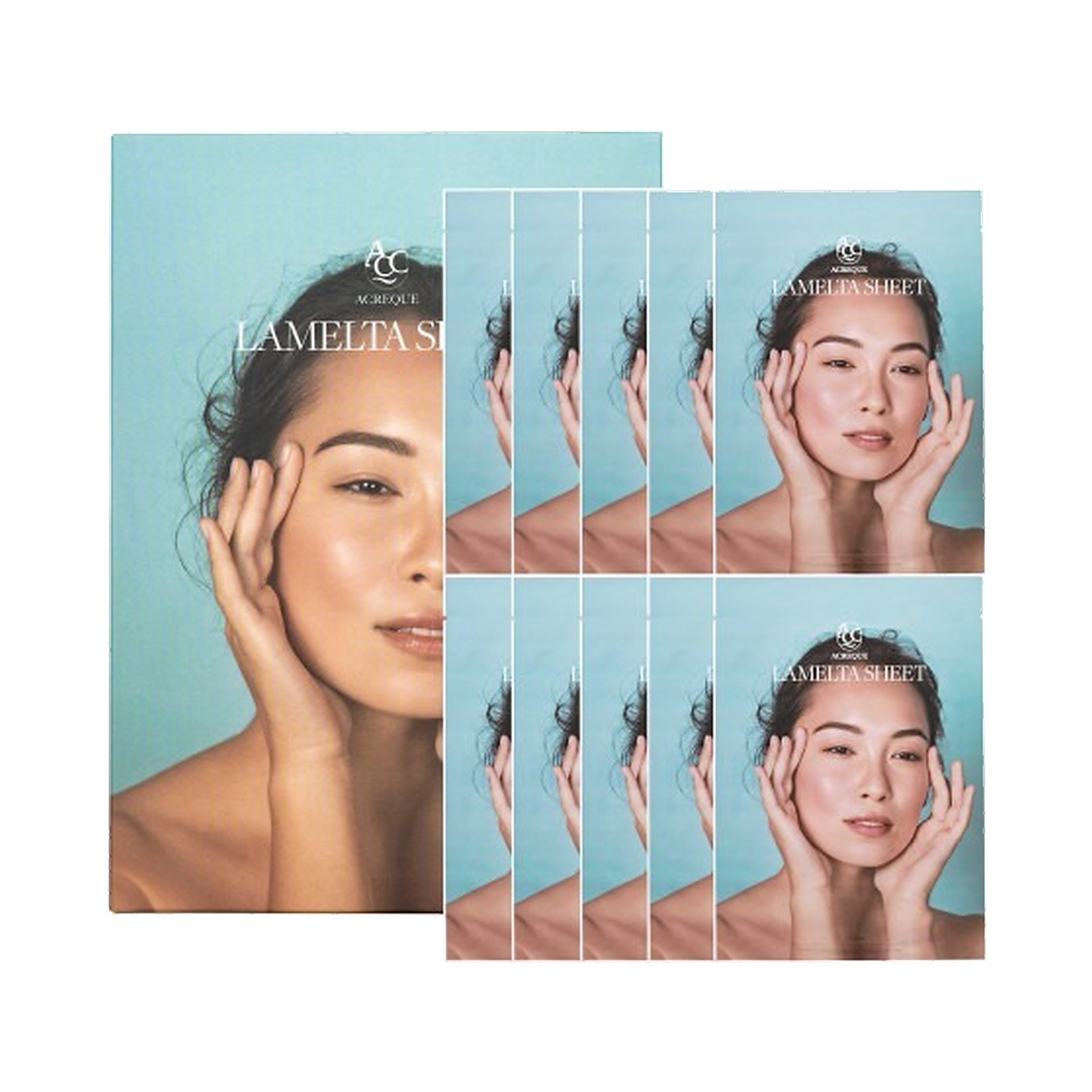 ACREQUE Lamelta Sheet Mask 1 Box (10 Sheets) product image Immagine principale del prodotto