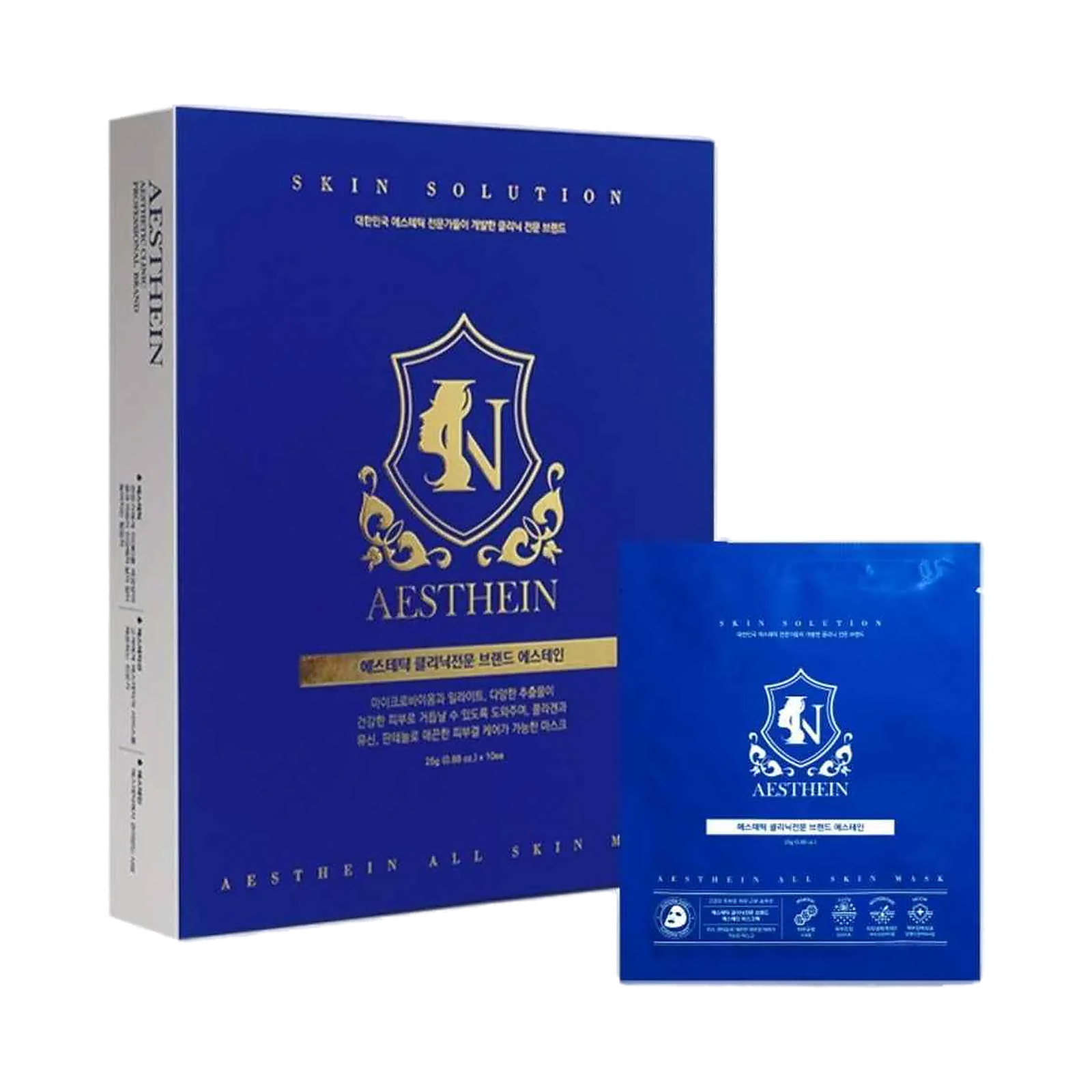 AESTHEIN All Skin Mask Pack 1Box / 25g x 10ea product image