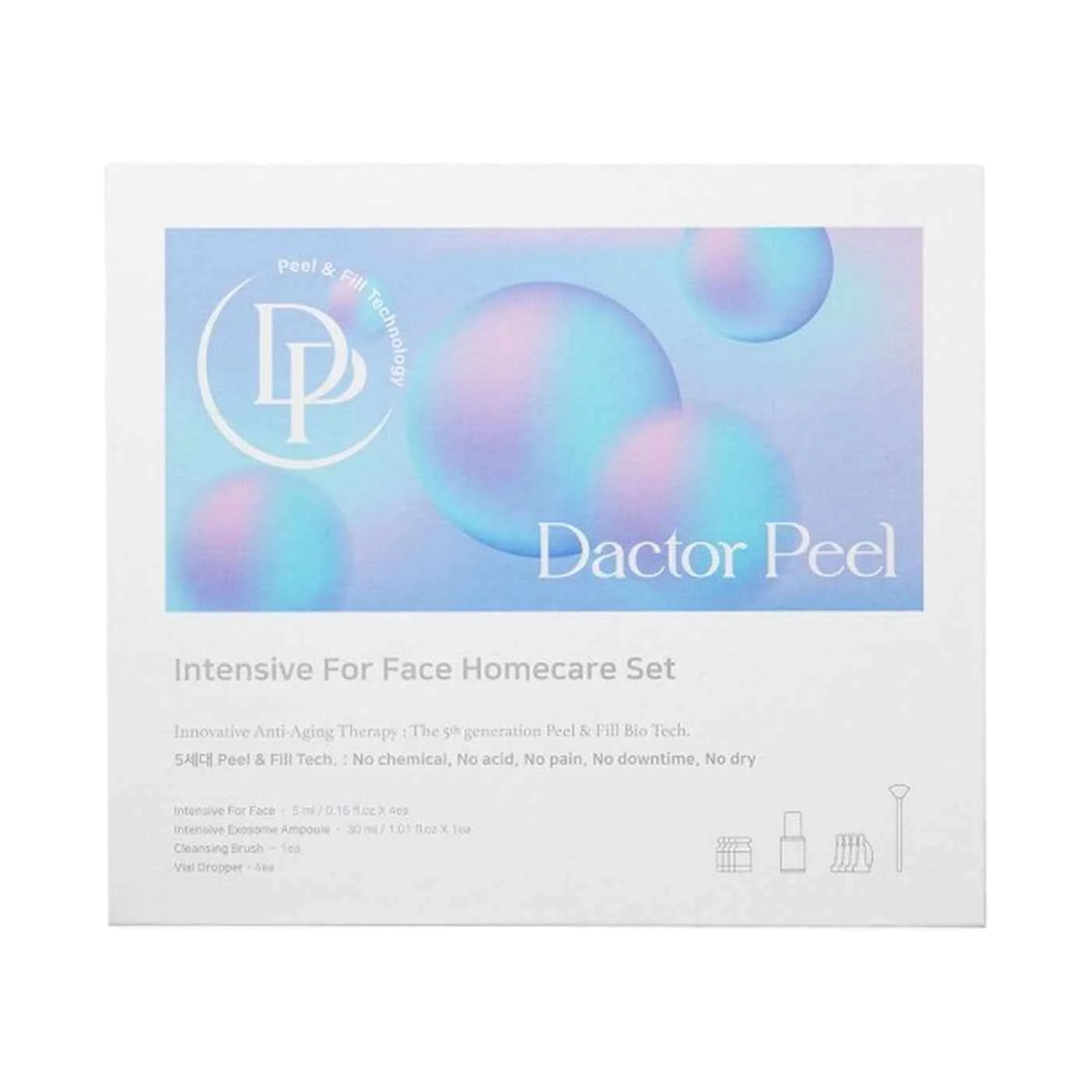 Dactor Peel Intensive For Face Home Care Set (Peel 5ml x 5ea + Exosome 30ml x 1ea) product image