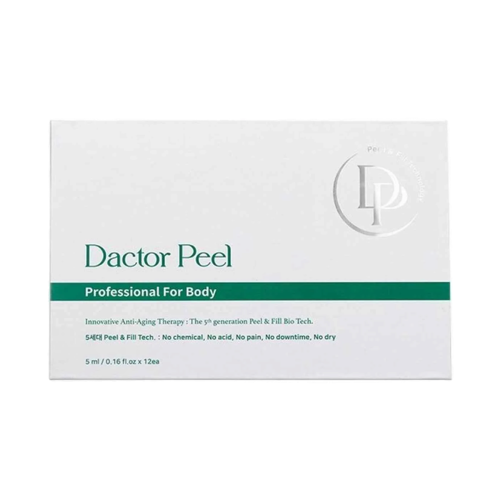 Dactor Peel Professional For Body (5ml x 12ea) product image Main image