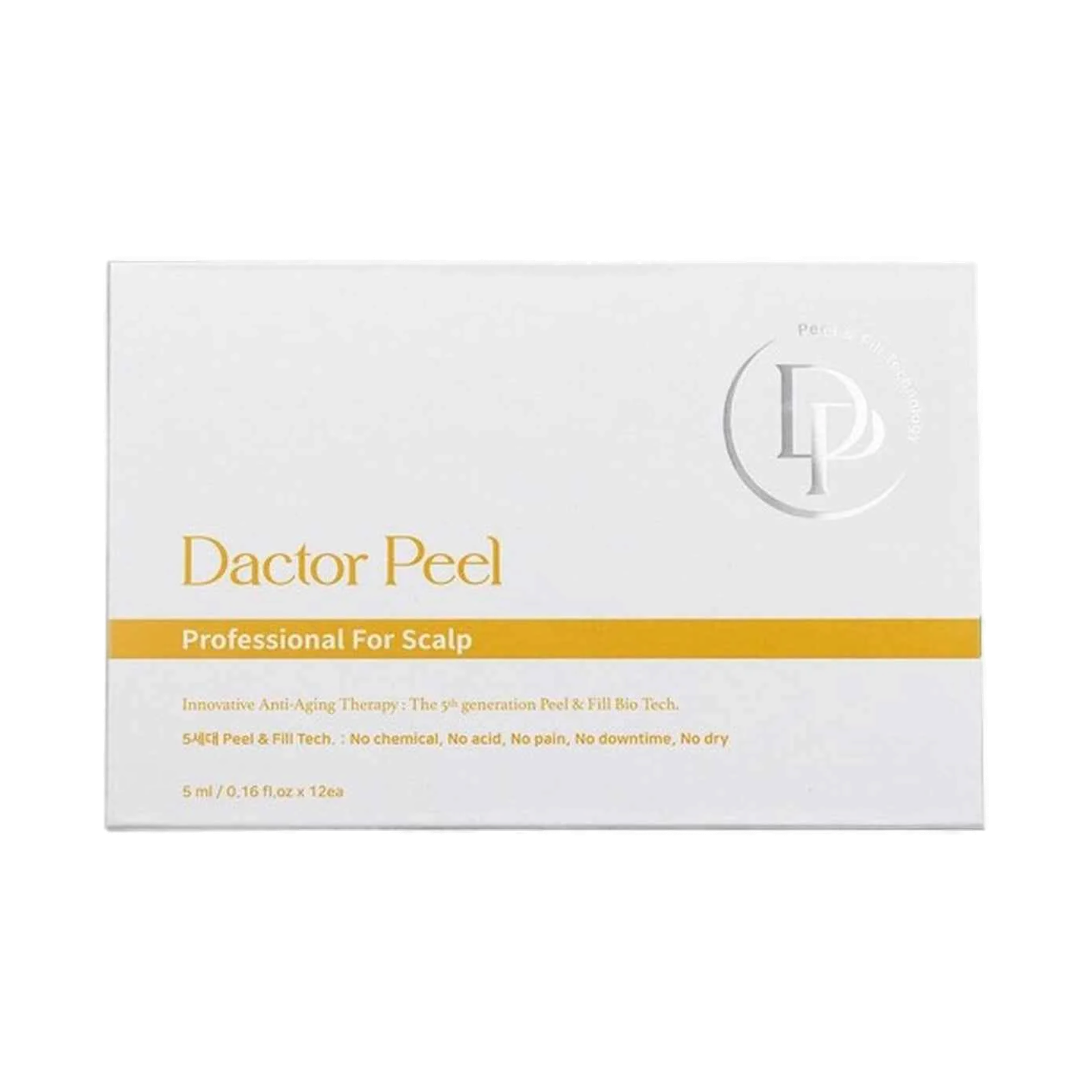 Dactor Peel Professional For Scalp (5ml x 12ea) product image