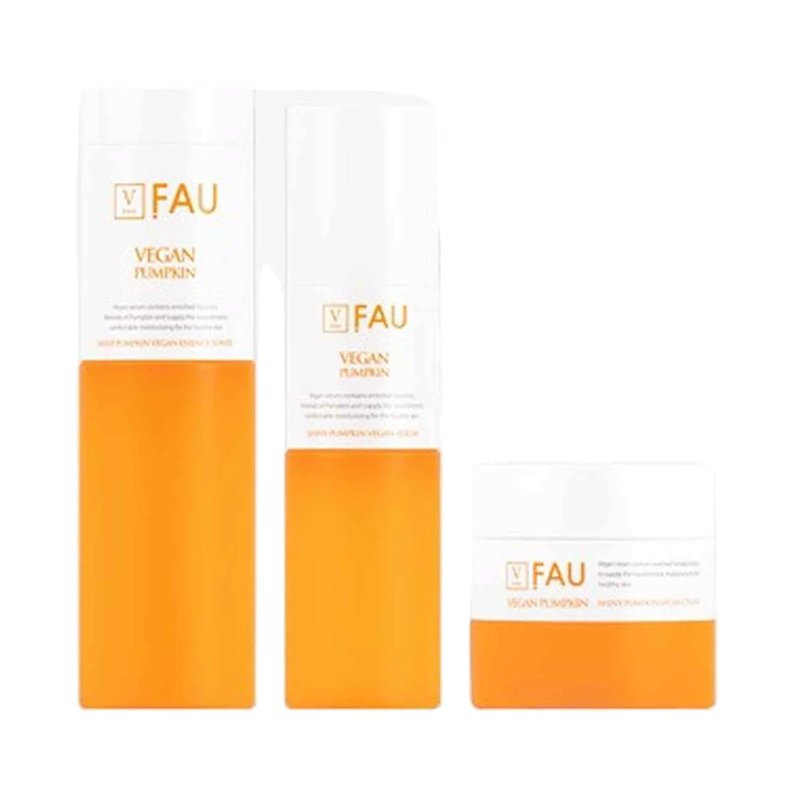 FAU Shiny Pumpkin Vegan 3-Step Set (1set) product image الصورة الرئيسية