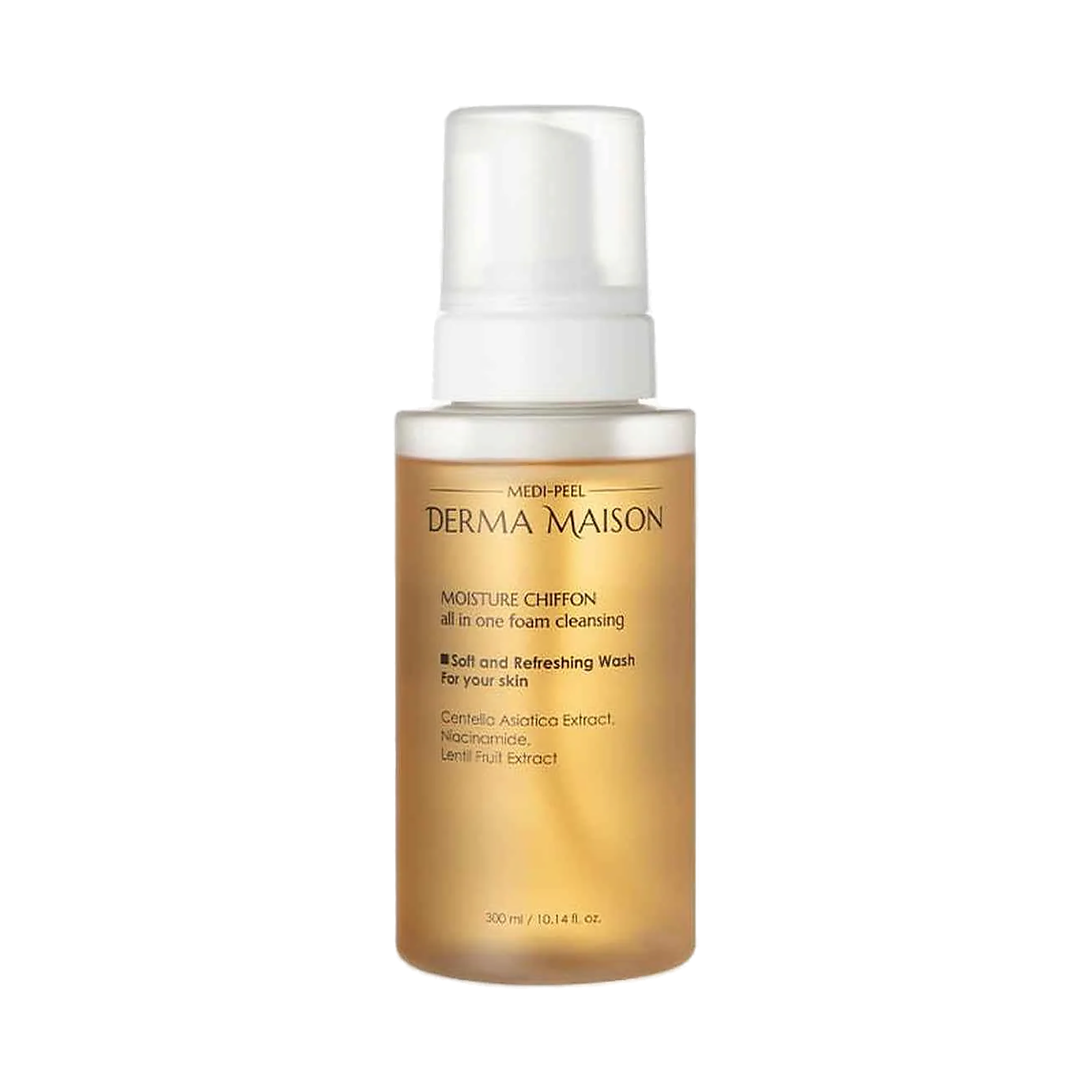 DERMA MAISON Moisture Chiffon Foam Cleanser (300ml) product image Gambar utama produk