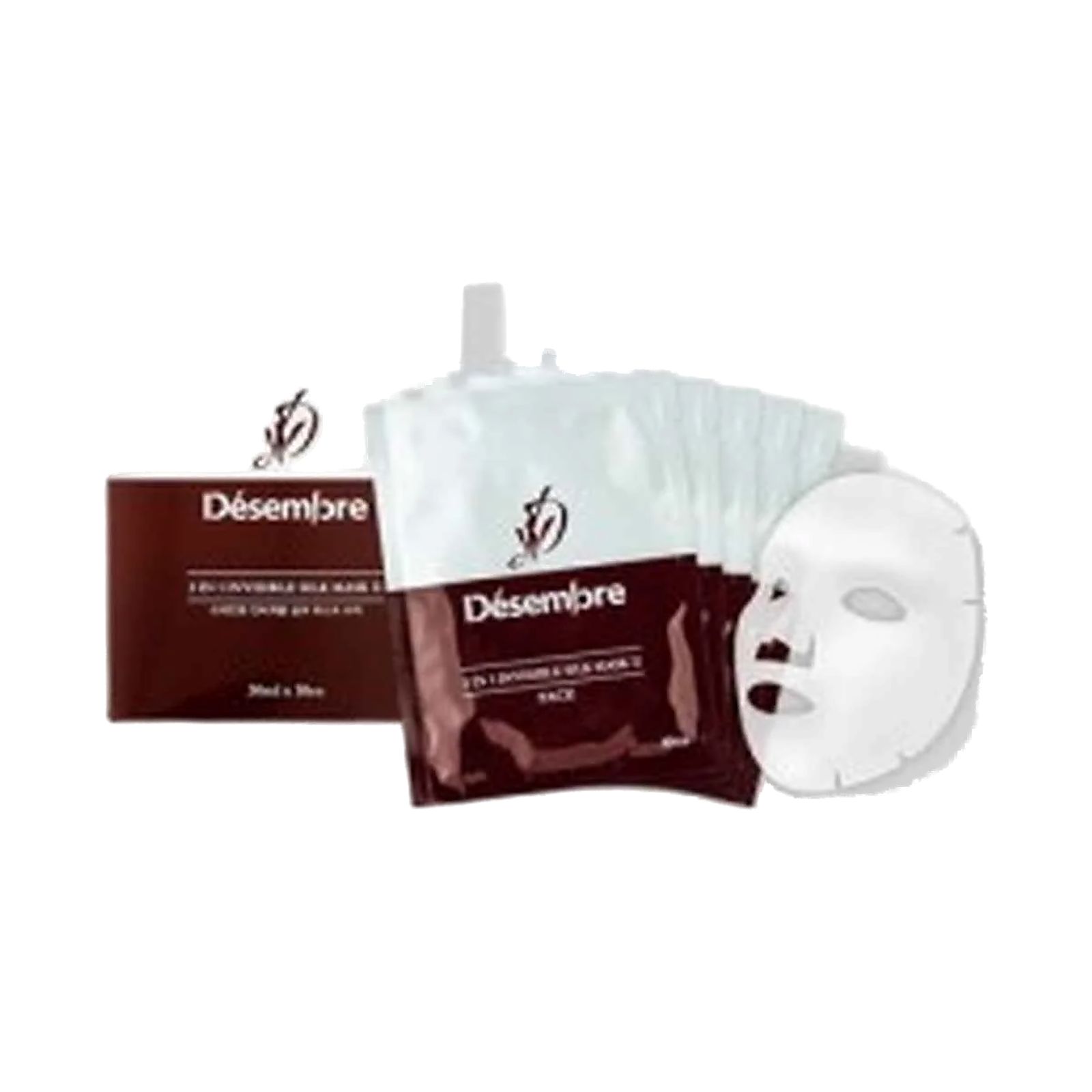 DESEMBRE 3-in-1 Invisible Silk Sheet Mask III (10pcs) product image الصورة الرئيسية