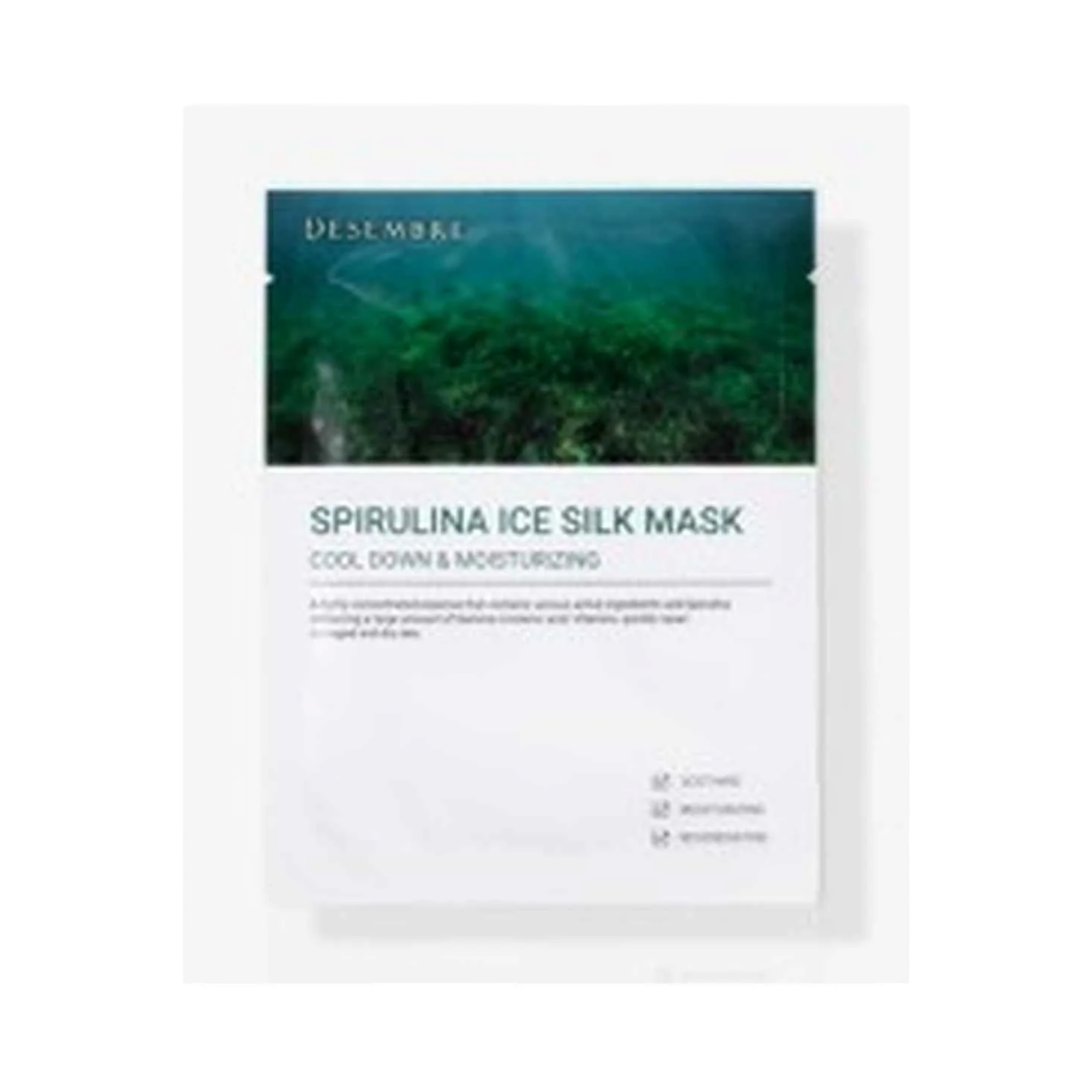 DESEMBRE Spirulina Ice Silk Mask (25ml x 10ea) product image