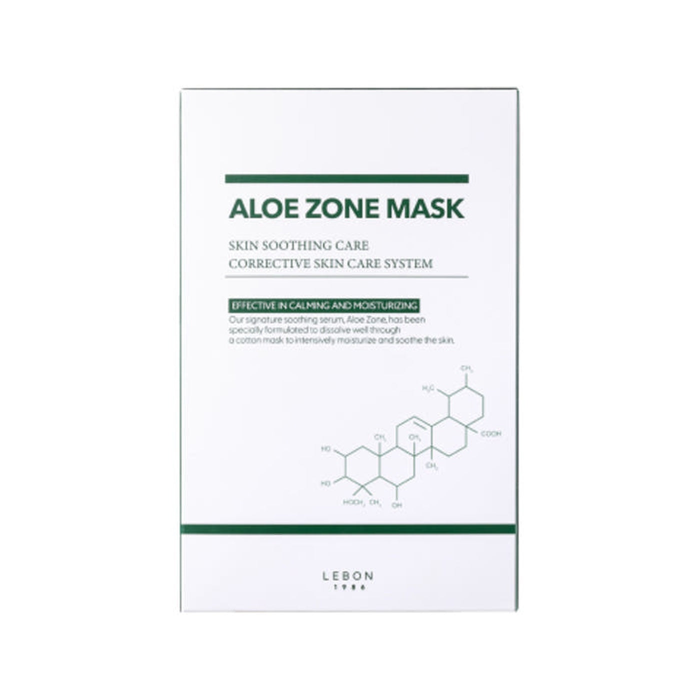 LEBON Aloe Zone Sheet Mask 5ea product image