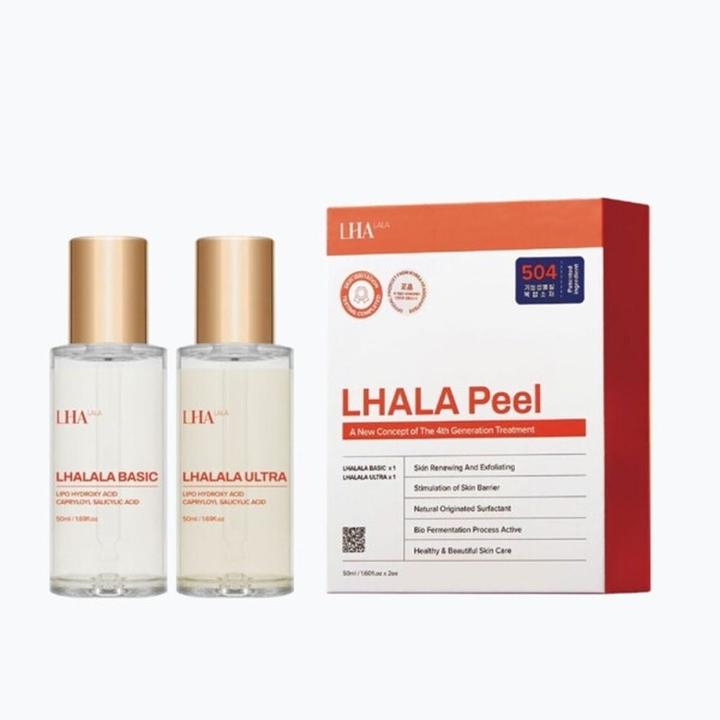 LHALA LHALAPeel 504 50ml x 2
