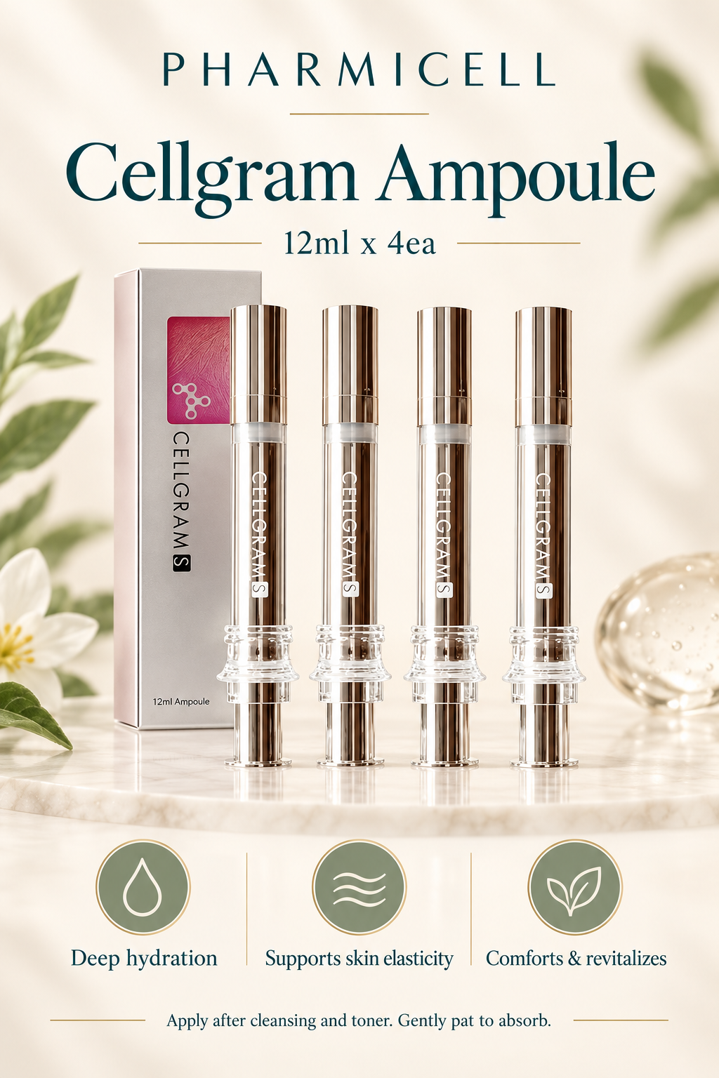 Pharmicell Cellgram Ampoule 12 ml x 4 ea - product details