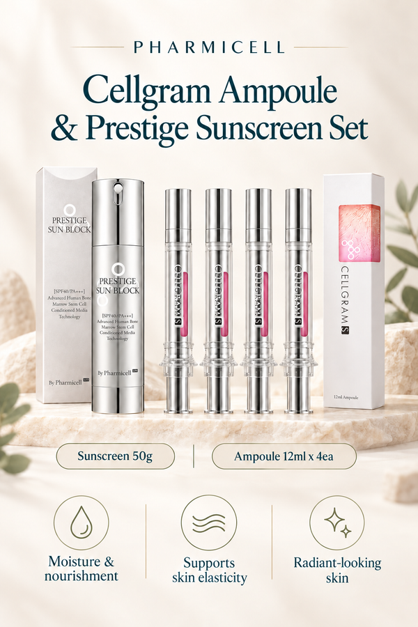 Pharmicell cellgram ampoule sunblock Set - product details