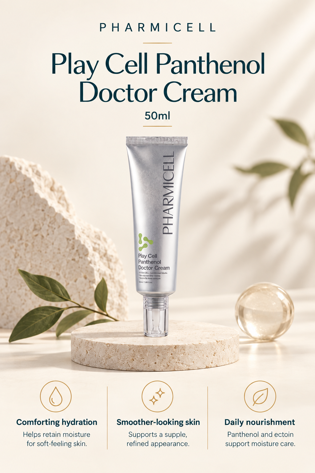 PHARMICELL Play Cell Panthenol Doctor Stem Cell Cream 50ml - product details