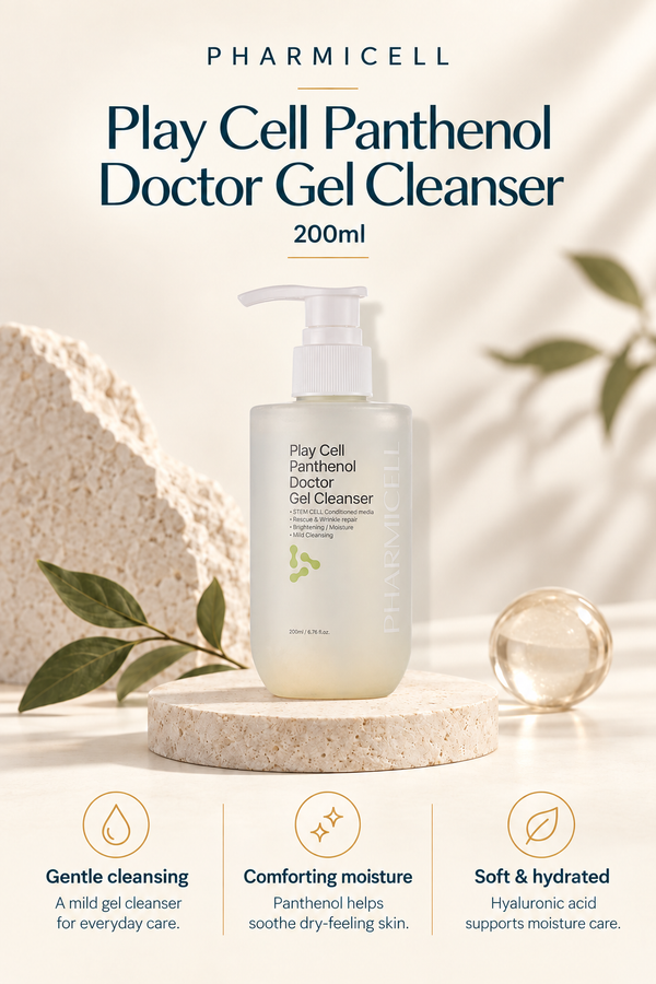 Pharmicell Playcell Panthenol Doctor Gel Cleanser 200ml - product details