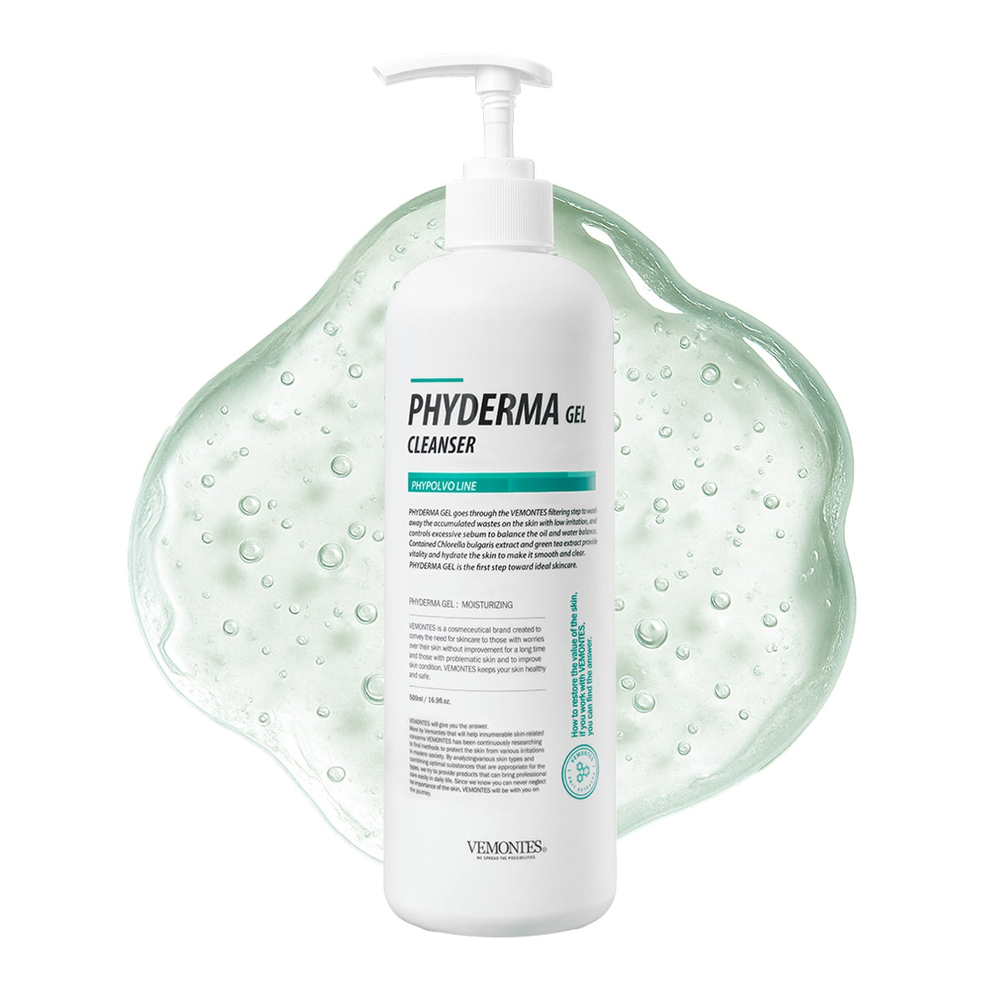 VEMONTES Phyderma Gel Retail 150ml Immagine principale del prodotto