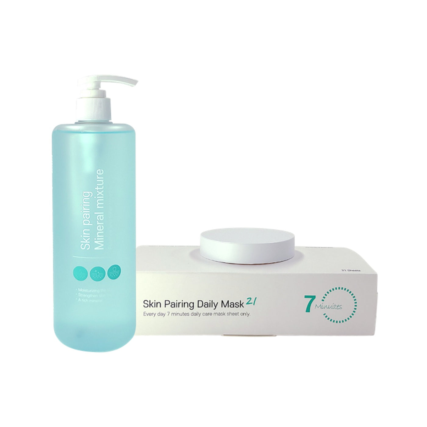SSEDAM Skin Pairing Daily Mixture + Daily Mask Set 500ml + 21ea